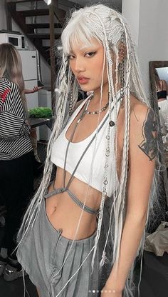 Long White Hair, White Hair, Hair Goals, Hair Inspo, Pretty People, Hair Inspiration