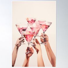 High-quality posters to hang in dorms, bedrooms or offices. Multiple sizes are available. Printed on 185gsm semi gloss poster paper. Additional sizes are available. Add a splash of fun and style to your space with this Pink Cheers Print, the perfect piece of Preppy Pink Wall Art for any bar cart or celebration setup. Whether you're curating the ultimate bar cart decor or looking for a stylish cheers sign, this print is a must-have. Featuring a vibrant, girly design, it makes for stunning cocktail art that brings a lively vibe to your home. Perfect as a cheers birthday sign or mixed drink wall art, this piece is sure to be a conversation starter! This bar cart print comes ready to display and works beautifully as part of your drink bar wall art collection, adding personality to any bar cart Cheers Print, Cheers Sign, Drink Wall, Cheer Signs, Bar Cart Print, Bar Artwork, Bar Cart Art, Cocktails Sign, Drink Bar