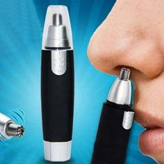 Description: SPECIFICATION: Colour: Black Product height 13cm/5.12Inch How to use: Open the back cover, put in 1 AA battery, push the key to use; The cutter head can be taken off after rotating counterclockwise, which is convenient for cleaning ADVANTAGES: Single button switch: This nose hair trimmer can avoid cumbersome operation steps, just one button to turn on and off, easy to operate, convenient and fast. 360 Rotating Design: The nose hair trimmer features a double-edged rotating bladed and Ear Hair Removal, Nose Hair Removal, Mens Hair Clippers, Hair Trimmer For Men, Face Hair Removal, Gene False, Eyebrow Grooming, Nose Hair Trimmer, Eyebrow Trimmer