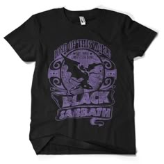 Black Sabbath Shirt, Halloween Style, Music Tees, Long Sleeve Tee Shirts, Tour T Shirts