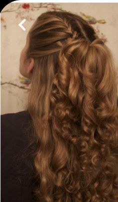 Japanese Ponytail, Hair Stylies, French Braid, Long Curly, Hairstyles Haircuts, Hair Dos, Ponytail Hairstyles