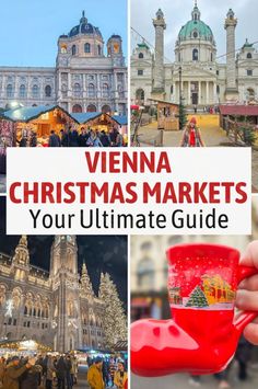 Discover the magic of the Vienna Christmas Market, one of the best European Christmas Markets. Located at iconic spots like Rathausplatz, Stephensplatz, and Schonbrunn Palace, these Christmas Markets in Europe are filled with festive things to do, delicious foods to eat and drink, and beautiful decorations. Add Vienna, Austria to your Europe Christmas Market itinerary this December and enjoy the best of Christmas in Europe. Vienna Winter, Vienna Christmas, Vienna Travel