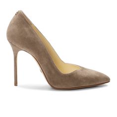 td {border: 1px solid #ccc;}br {mso-data-placement:same-cell;} A timeless 100mm stiletto pump in taupe suede, packed with comfort-driven features like anatomical arch support and extra footbed padding. Sarah Flint Perfect Pump, Sarah Flint, Luxury Heels, Taupe Heels, Designer Pumps, High Quality Shoes, Stiletto Pumps, Footwear Design Women, Stylish Shoes