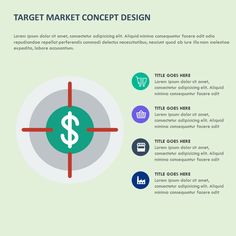 target market concept design for powerpoint and google slides - slidemodel templates