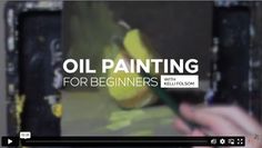 an image of oil painting for beginners with mellows on the bottom right