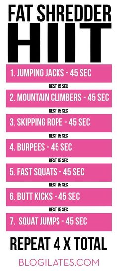 HIIT workout Hit Workout, Workout Morning, Beginner Pilates, Power Workout, Pop Pilates, Pilates Video, Trening Fitness