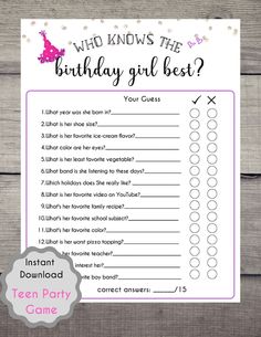 Girls Sleepover Party, 365 Jar, Sleepover Party Games, Slumber Party Games