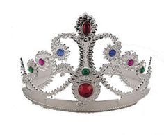 This plastic tiara is a very affordable and economical choice for a costume on a budget. This silver plastic queen's crown will adjust to fit snuggly by using a snapping clasp and will fit both kids and adults with up to a 19.5” - 22.5” head measurement. Perfect for Halloween, cosplay, theme parties, theatrical productions and so much more! Other costumes and accessories are sold separately on our page – subject to availability. Tiara Pictures, Plastic Tiara, Plastic Crown, Silver Queens, Queen Crown, Theme Parties, Tiaras And Crowns, Halloween Cosplay, Temporary Tattoos