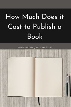 an open book with the title how much does it cost to polish a book