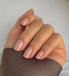 Best 19+ short clean nails you must try this year Emerald Nails, Weak Nails, Spring Nail Trends, Her Nails, Minimalist Nails, Luxury Nails