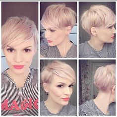 1,351 gilla-markeringar, 33 kommentarer - ᴾᴵˣᴵᴱᶜᵁᵀ‍♂️ (@mademoiselle_pixie) på Instagram: "" Kort Bob, Best Ombre Hair, Light Pink Hair, Ombre Hair Color, Short Haircut, Haircuts For Fine Hair, Short Hair Styles Pixie