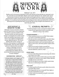 Shadow Work Spells, Shadow Work Explained, Dream Work Witchcraft, Shadow Witchcraft, Scripting Prompts, Witch Wound, Bad Christmas, Spiritual Notes