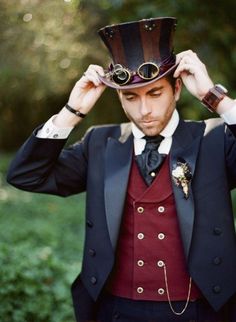 Steampunk Mens Fashion, Steampunk Kitchen, Steampunk Outfits, Steampunk Man