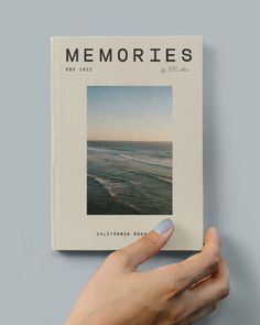 MEMORIES BY MILLIE- Branding & Editorial Design Album Photography Ideas, Photography Books Ideas, Cute Photobook Ideas, Books About Photography, Photo Album Photography, Photo Book Editorial Design, Photo Book Covers Ideas, Trip Book Design, Digital Photo Album Design