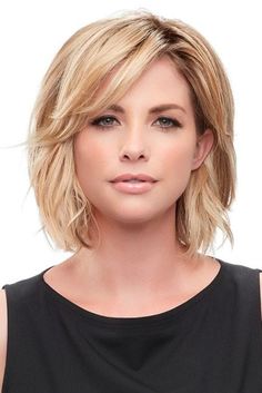 Essentially You Topper Hairpiece by Jon Renau Wigs Cute Bob Hairstyles, Medium Bob Hairstyles, Choppy Bob Hairstyles, Hair Topper, Short Hairstyles For Thick Hair, Bob Hairstyles For Fine Hair, Short Haircut, Trending Hairstyles, Hair Toppers