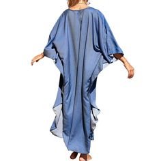 Blue Front Woven Bat Sleeve Beachwear Kimono Beachwear Kimono, Beach Cover Ups, Swimwear Beach, Bat Sleeve, Beach Covers, Bat, Cover Up, Shop Now, Blue