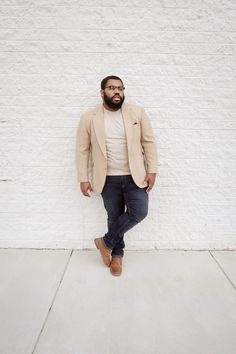 New Blog Post XL’s Featured Tribesmen Of The Week Justin Tune Mens Business Casual Plus Size, Big Mens Outfits, Big And Tall Fashion For Men, Plus Size Man Fashion, Plus Size Mens Fashion