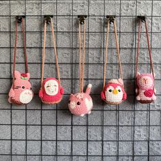 Crochet Car Hanging Decoration Ghibli Car Hanger Crochet Totoro No Face Cat Car Charm Mirror Hanger Car Capybara Penguin Valentine Gift idea by Nanalovey on Etsy