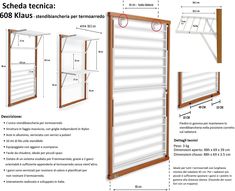 the diagram shows how to install an overhead rack for storing clothes and other items in this closet