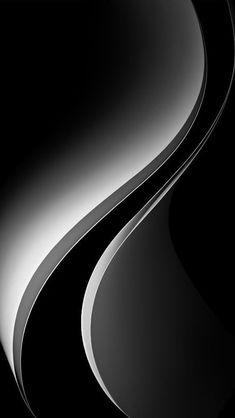 an abstract black and white background with curves