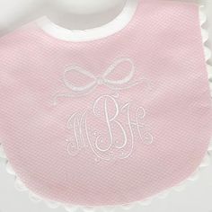 The sweetest gift for any momma and baby!  This listing is for one bib or burp rag of your choice.  **Shown with Pink w/ White Scallop Monogram Bow, Burp Rags, Lafayette La, Sweet Gifts, Baby Bibs, Bibs, Halloween Shopping, Rush