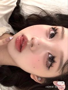 Cool Toned Korean Makeup, Douyin Make Up, Makeup Douyin, Ulzzang Makeup, Cute Makeup Looks