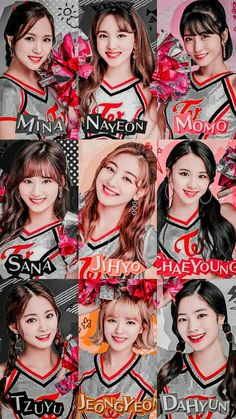 Mina Tzuyu, Chaeyoung Momo, Twice More & More, Momo Mina, Kpop Bands, Anime Cover, Sea Wallpaper, Arabic Jokes, Anime Cover Photo