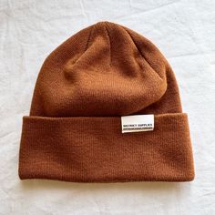 Brand New Perfect Color Brown Beanie, Chestnut Brown, Chestnut, Hats For Women, New Color, Women's Accessories, Accessories Hats, Mens Accessories, Man Shop