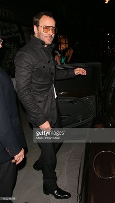 Tom Ford at Scott's restaurant on July 16, 2014 in London, England. Tom Ford Men, July 16, Man Crush, London England, Tom Ford, My Man, Getty Images, Men's Fashion