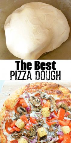 Godfathers Pizza Crust Recipe, Crispy Pizza Dough Recipe, Ny Style Pizza Dough Recipe, Pizza Recipes For Kids, Simple Pizza Dough Recipe, Best Homemade Pizza Dough Recipe, Pizza Stone Recipes, White Sauce Pizza Recipe, The Best Pizza Dough Recipe