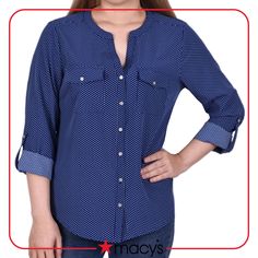 in stock Mandarin Collar Blouse, Smart Dress, Blouse Online, Collar Blouse, Mandarin Collar, Polished Look, Leisure Wear, Woven Fabric, Stylish Outfits