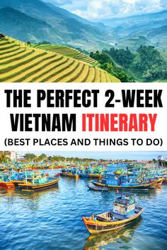 Ultimate Vietnam Travel Itinerary for 2 Weeks Vietnam Landscape, Vietnam Itinerary, Mekong Delta, Ha Long Bay, Ha Long, Hoi An, Beautiful Country, Vietnam Travel, Ho Chi Minh City