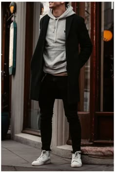 Mantel Outfit, Basics Clothing, New Outfit Ideas, Outfits Men Streetwear, Mode Mantel, Mens Fashion Casual Winter, Trendy Mens Fashion, Outfits For Men