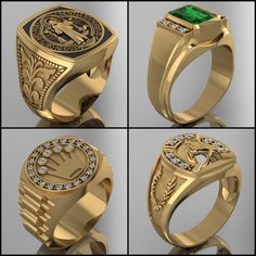 Mens Gold Signet Rings, Mens Rings Fashion, Silver Ring Designs, Mens Gold Jewelry, Gold Rings Fashion