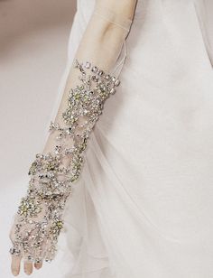 Valentino Detail Couture, Tambour Beading, Wedding Dresses 2014, By Any Means Necessary, Wedding Gloves, 2016 Trends, Couture Details, Fashion Details, Derby