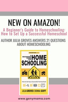 the front cover of a book about home schooling