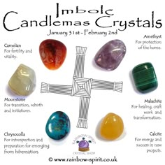 an image of some rocks and stones with the words, i ambolic caramelas crystals