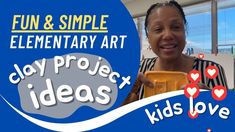 6 Simple and Fun Clay Project Ideas for Elementary Students Ceramics Projects For Elementary, Clay Project Ideas, Clay Lesson, Art Students, Ceramics Projects, Junior High, Elementary Art, Clay Projects, Student Art