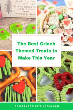 the best grinch themed desserts for st patrick's day or st patrick's day