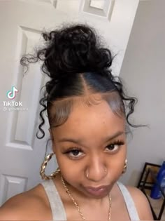 Straight Back Ponytail Natural Hair, Baddie Edges Ideas, Natural Curly Hairstyles Ponytail, Claw Clip Hairstyles Curly Hair Weave, Slicked Natural Hairstyles, Natural Hairstyles With Edges, Natural High Ponytails For Black Hair, Curly Hair Styles Slick Back, Short Hair Updo Black Women