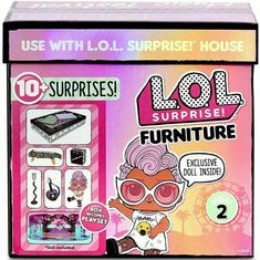 Brand New Lol Surprise Furniture 10+ Surprises Series 2 Doll. Check Out My Other Lol Surprise Dolls That I Also Have For Sale In My Other Listings. Any Questions Please Feel Free To Ask Me. Thank You So Much For Visiting My Closet. Smoke Free Home. Great For A Gift! Muñeca Baby Alive, Surprise Box, Lol Dolls, Bear Doll, Doll Sets, Doll Furniture, Doll Accessories, American Girl Doll, Collectible Dolls