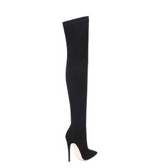 Applicable Scene: Daily Material: Vegan Suede Toe Style: Pointed Toe Heel Style: Stiletto Heel Style: Stretch Boots Closure Type: Side Zipper Heel Height: 4.72 inches (12 cm) Boot Shaft Height: 23.62 inches (60 cm) Shaft Opening Circumference: 15.75 inches (40 cm) Calf Circumference: 12.20 inches (31 cm) Ankle Circumference: 8.66 inches (22 cm) Pattern: Solid Color Color Options: Army Green, Black, Gray, Burgundy, Red, Brown, Light Pink Elegant Over-the-knee Boots For Night Out, Fitted High Shaft Boots, Tall Boots For Evening Wear, Fitted Thigh-high Heeled Boots, Trendy Fitted Heeled Boots For Evening, Trendy Fitted Evening Heeled Boots, Chic Fitted Knee-high Boots With High Shaft, Fitted High Heel Knee-high Boots With Zipper, Fitted High Heel Knee-high Boots With Zipper Closure