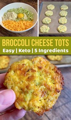 broccoli cheese tots are easy and delicious