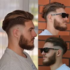 Fury Haircut, Best Mens Haircuts, Curly Hair Fade, Mens Hairstyles Fade, Mens Hairstyles With Beard, Beard Styles Short, Gents Hair Style, Guy Haircuts Long, Mens Facial Hair Styles