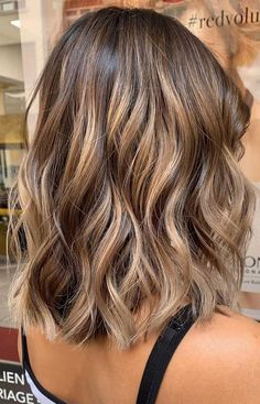 Brunette Ombre, Medium Brown Hair