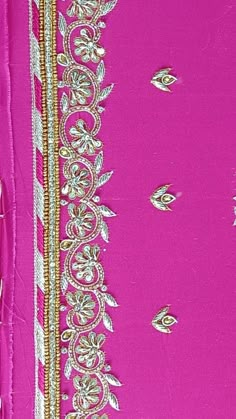 Aari Blouses, Simple Blouses, Rajasthani Dress, Gold Work Embroidery, Latest Blouse Designs Pattern, Dress Designing, Maggam Work Designs, Latest Model Blouse Designs