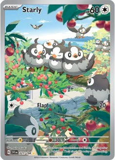 an image of birds in the tree with berries on it and another bird flying over them