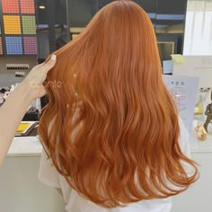 Carrot Ginger Hair, Orange Brown Hair, Cute Hairstyles For Long Hair, Hair Stages, Baylage Hair, Haircuts Cute, A Beautiful Mind