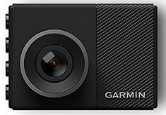 the garminn action camera is shown with its front facing up and side view