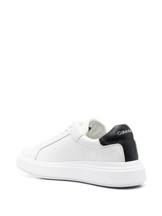 Find CALVIN KLEIN Low-top Leather Sneakers on Editorialist. white calf leather logo-print tongue front lace-up fastening contrasting branded heel counter round toe branded insole flat rubber sole Outfit Zapatillas Blancas, Calvin Klein Sneakers With Rubber Sole And White Sole, Low-top Calf Leather Sneakers With Logo, Outfit Zapatillas, White Leather Low-top Sneakers, Calvin Klein Low-top Sneakers For Streetwear, Calvin Klein White Sole Synthetic Sneakers, Calvin Klien, Balenciaga Track